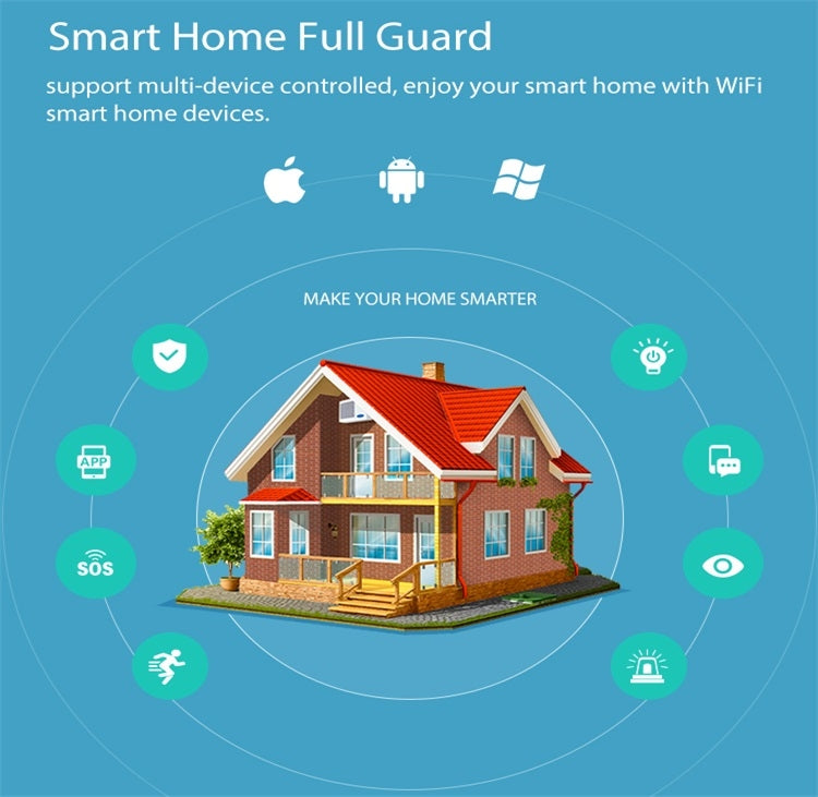 NEO NAS-PD01W Wireless WiFi PIR Detector Motion Sensor, Support Android / IOS systems & Ultra-bright Red LED NEO NAS-PD01W Wireless WiFi PIR Detector Motion Sensor, Support Android / IOS systems & Ultra-bright Red LED